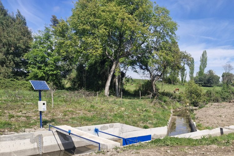 JVR río Longaví avanza en tecnología para la administración de bocatomas y canales