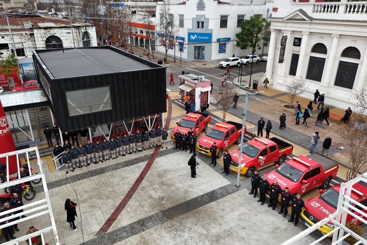 Nueva Oficina de Seguridad Municipal fortalece la recuperación del centro de Talca y refuerza la protección de vecinos y comerciantes