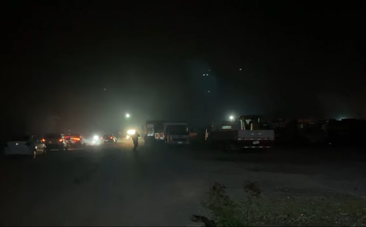 Investigan incendio de seis camiones, un tractor y una planta chancadora en Linares