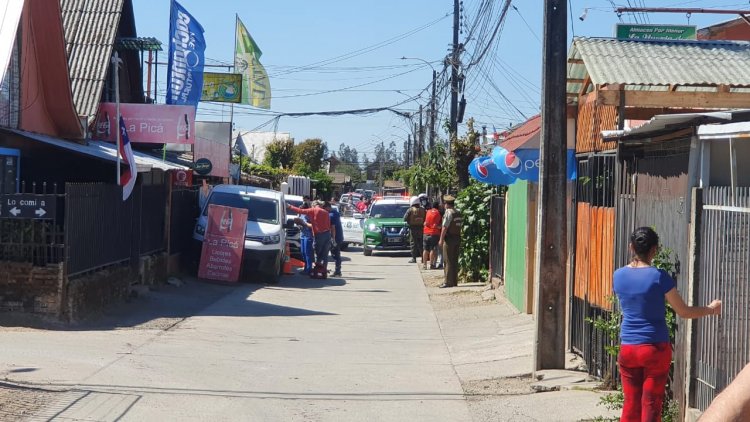 Riña termina con la vida de un hombre de 40 años al interior de la población Yerbas Buenas