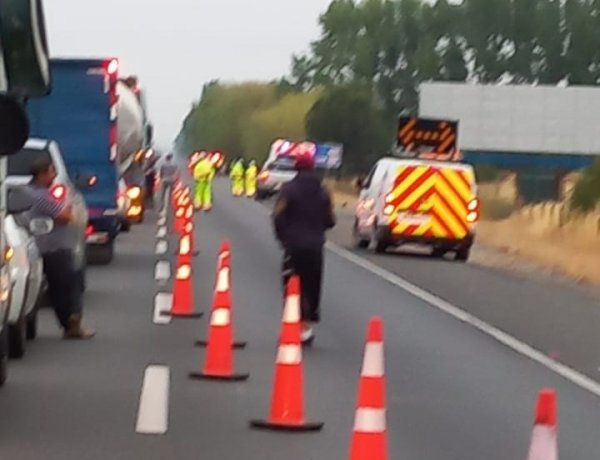 (AUDIO) SIAT de Carabineros confirma que sujeto atropellado en la Ruta Cinco sur había robado bicicleta en Linares