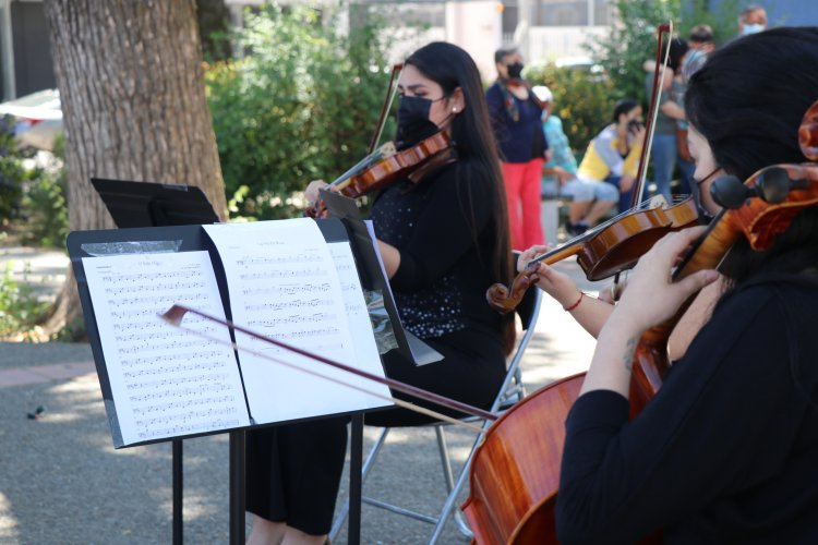 Primer conclave de bandas y orquestas juveniles de Linares