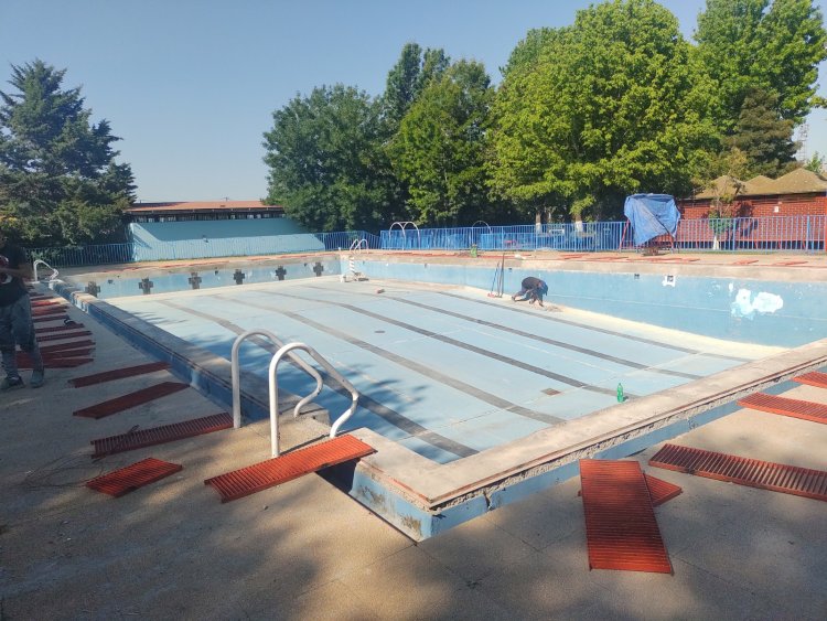 Reparan piscina del estadio y municipio define cursos de natación con aforo reducido