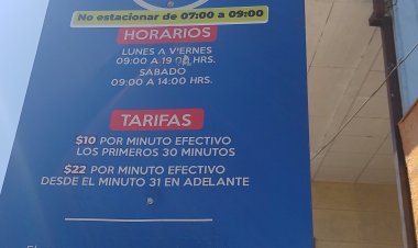 Leve alzan experimenta el pago de parquímetros en Linares
