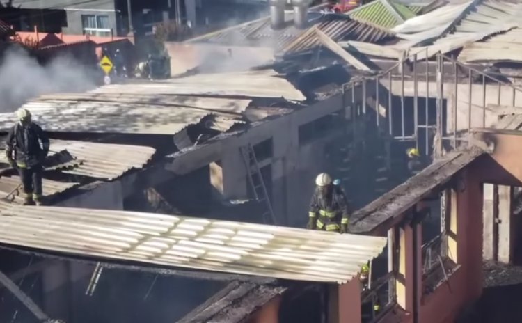 Senadora Rincón pide rápida investigación y dura sanción para autores de incendio de escuela Gerónimo Lagos