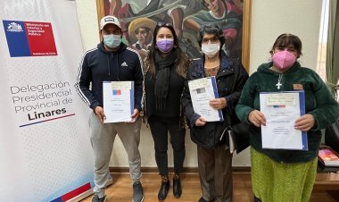 Entregan recursos del Fondo Presidente de la República 2021 en la provincia de Linares