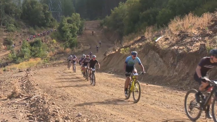 Exitosa competencia del mountain bike en Colbún