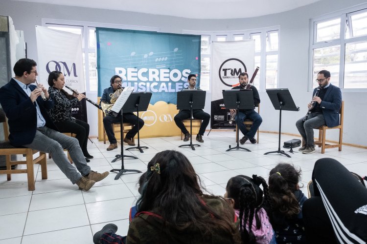 Exitoso inicio del Programa Recreos Musicales 2022