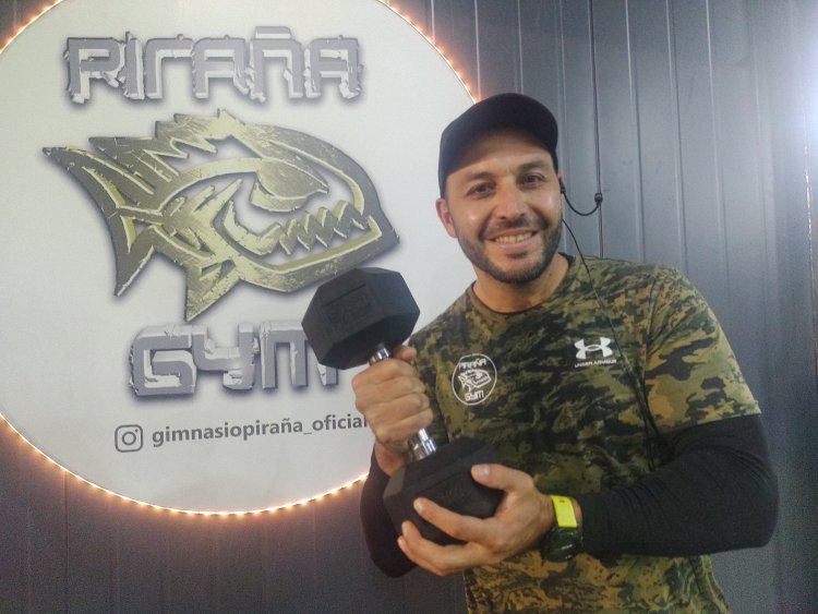 La historia de Rodrigo Flores Guzmán creador del Gimnasio Piraña de Linares