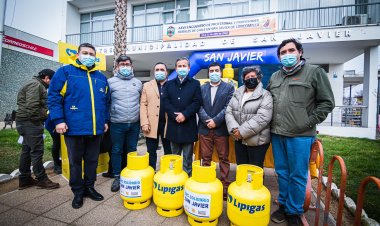 Municipalidad y empresa Lipigas firmaron convenio para ofrecer gas solidario en San Javier