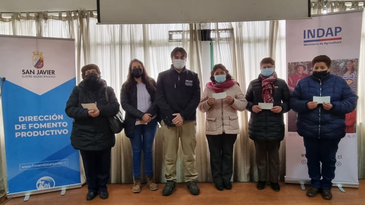 Agricultores de San Javier y Villa Alegre recibieron apoyos del Plan Siembra por Chile