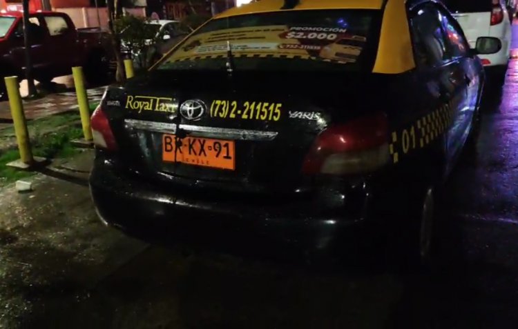 Linares: apuñalan a taxista de empresa Royal Taxi