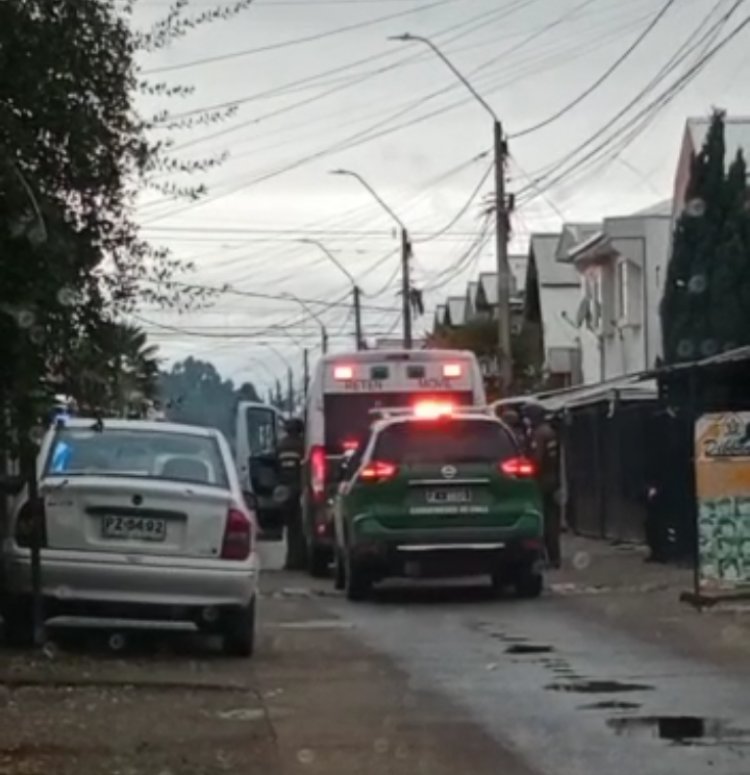 Carabineros de Linares debió intervenir tras grave caso de violencia intrafamiliar al interior del pasaje Ernesto Merino del sector Nuevo Amanecer