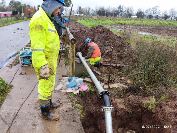 Colbún S.A. impulsa obras de refuerzo de APR San Dionisio