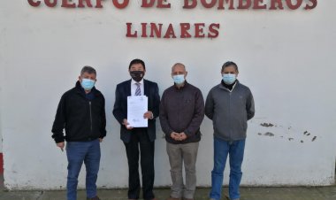CORE Rodrigo Hermosilla formaliza petición de cuartel de bomberos para el sector Nuevo Amanecer
