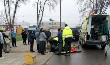 (VIDEO) Evolución médica positiva de alumna del Liceo Valentín Letelier que fue atropellada en el centro de Linares