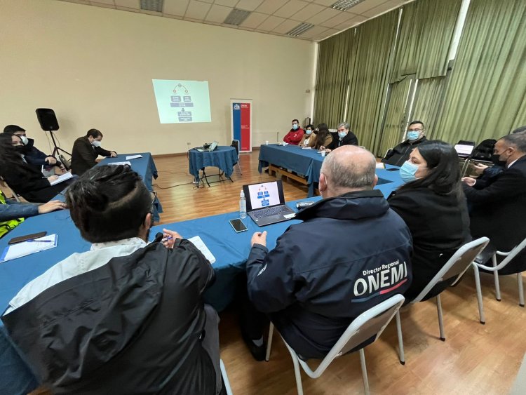 Municipios de la provincia de Linares recibieron orientación para formar unidades comunales de Gestión del Riesgos de Desastres