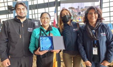 Indap y BancoEstado distinguen a agricultura maulina en la ExpoMundoRural 2022