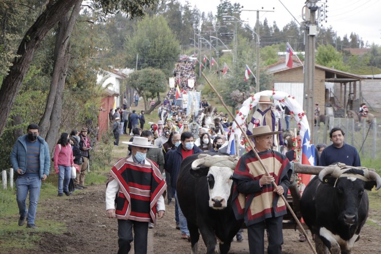 Nirivilo revive su fe en masiva celebración de la Virgen Campesina Nuestra Señora del Carmen