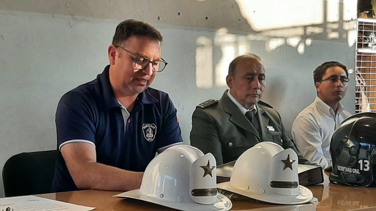 Asumió nuevo directorio del Cuerpo de Bomberos de Colbún