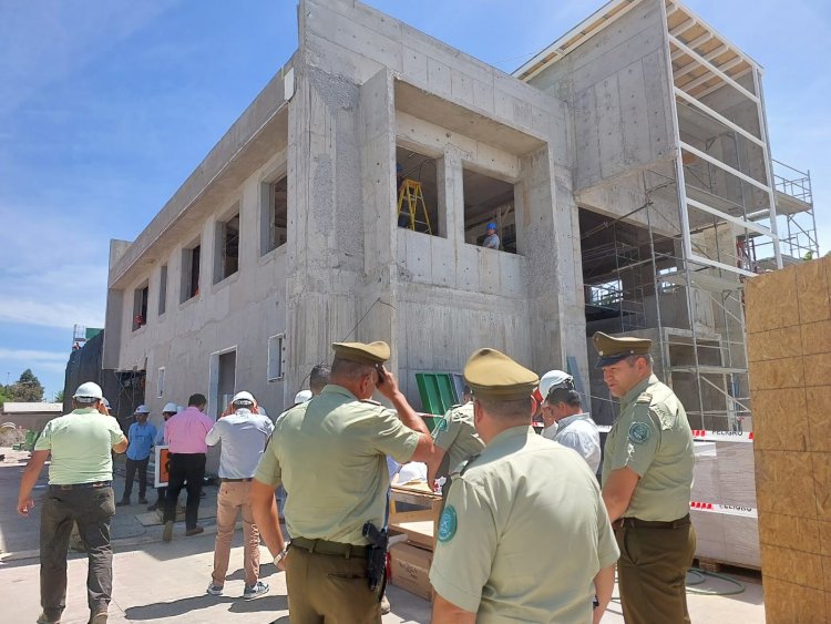 Dirección de Arquitectura del MOP construye moderna Subcomisaría de Carabineros en Longaví