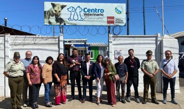 Parral: inauguran nuevo centro veterinario de atención primaria