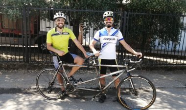 Brillante e histórica participación en prueba de para ciclismo de los hermanos linarenses Matías y Marcelo Mansilla