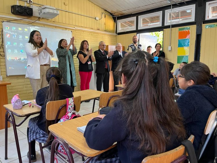 Autoridades dieron inicio al año escolar en la comuna de Linares