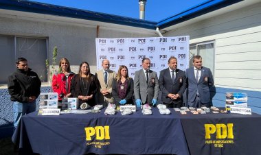 Delegada Priscila González destaca operativo policial que permitió incautar más de 10 kilos de droga y detener a 20 personas en la provincia de Linares