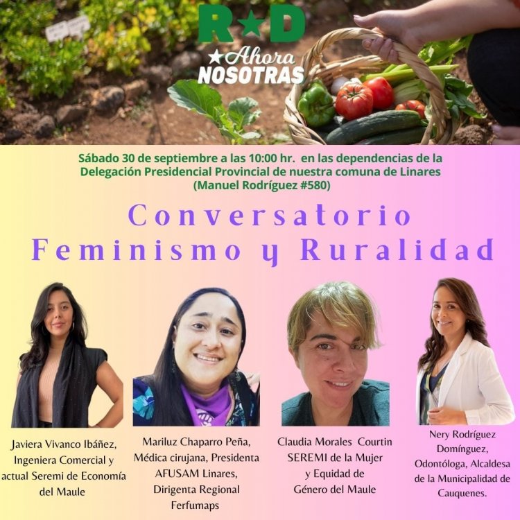 Linares: Conversatorio de “Feminismo y Ruralidad” en la Delegación Provincial