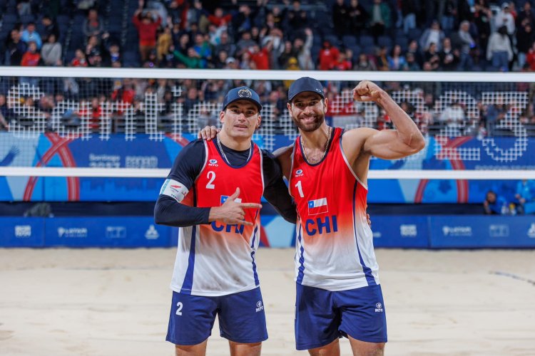 ¿A qué hora y con quiénes juegan por la semifinales del volley playa los primos Esteban y Marco Grimalt?