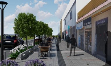 Linares: así será el paseo peatonal de media calzada de calle Benjamín Novoa