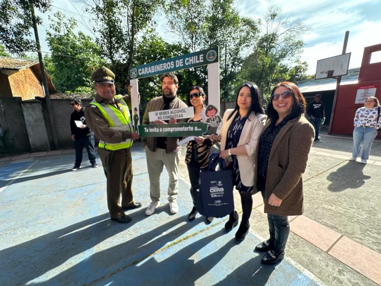 Con llamado a la conducción responsable SENDA conmemoró Día Mundial sin Alcohol