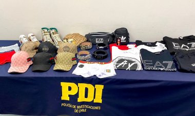 Linares: PDI incautó ropa falsificada avaluada en 8 millones de pesos