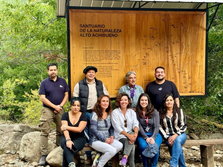 En terreno sesiona Comité Operativo de Administración del Santuario de la Naturaleza Cajón Río Achibueno