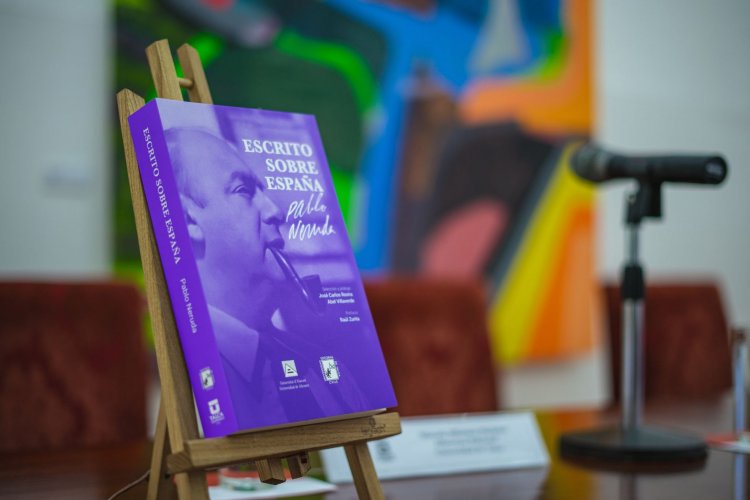 Lanzan libro que recupera los escritos que Neruda dedicó a España