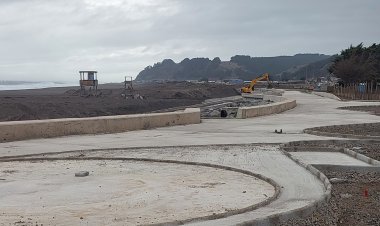 MOP avanza en construcción del proyecto de borde costero entre Iloca y Duao