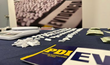 (VIDEO) PDI detuvo a pareja que vendía droga al interior del sector Nuevo Amanecer de Linares