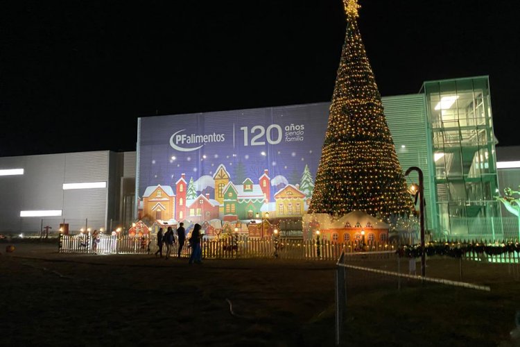 PFalimentos lanza su Villa Navideña 2024 en Talca