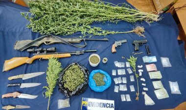 Prisión preventiva para traficante que hirió con arma cortante a dos policías de la PDI