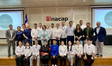 Estudiantes de Gastronomía del Maule reciben becas  de Les Toques Blanches