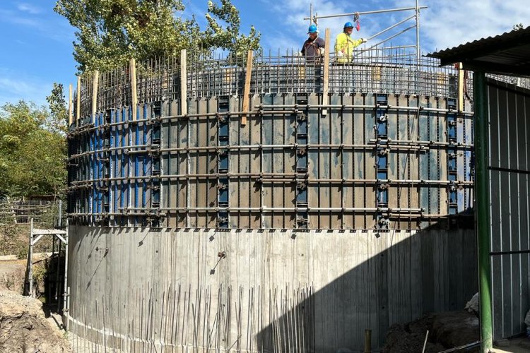 Avanza en Longaví el mejoramiento del Sistema de Agua Potable Los Cristales