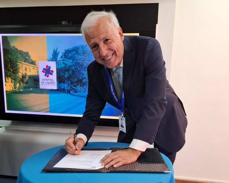 Jaime Bertolotto Honorato asumió la dirección del Hospital de Linares