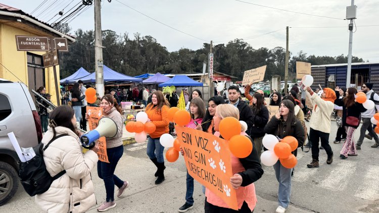 Marcha Animal Chanco 2025: la comunidad alzó la voz por quienes no pueden hacerlo