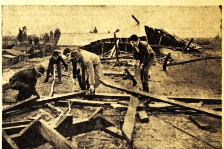 Tornado en Linares el 27 de junio de 1962