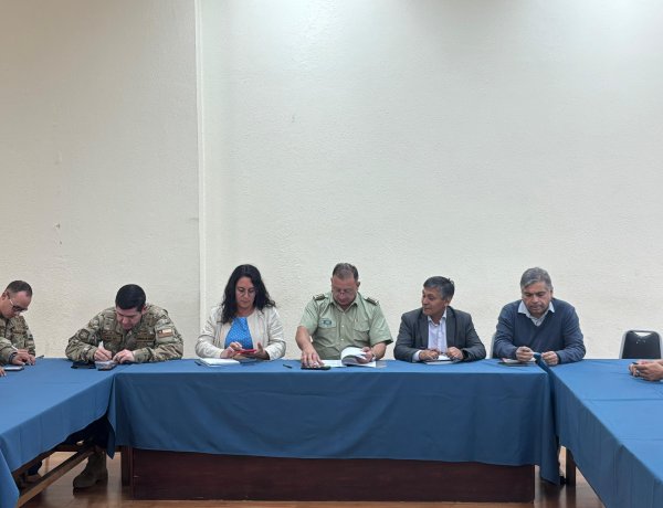 Delegación Presidencial de Linares realiza reunión de coordinación por elecciones presidenciales y parlamentarias