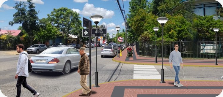 SERVIU inicia diseño para mejorar movilidad peatonal en veredas cercanas al Hospital de Linares