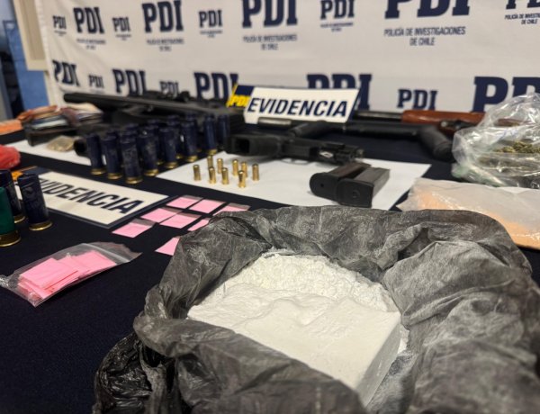 (VIDEO) Linares: operativo antidrogas culminó con tres imputados en la cárcel