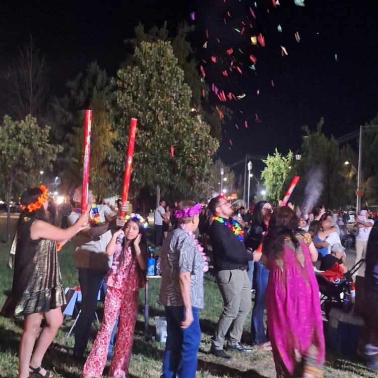 Celebración de Año Nuevo en Talca: fiesta en los barrios con presentaciones de bandas