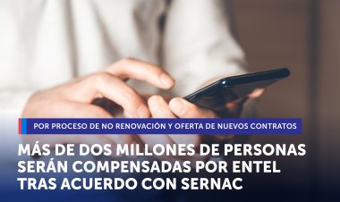 Tras acuerdo con SERNAC más de 2 millones de personas serán compensadas por ENTEL